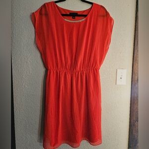 Like new bright red mini dress